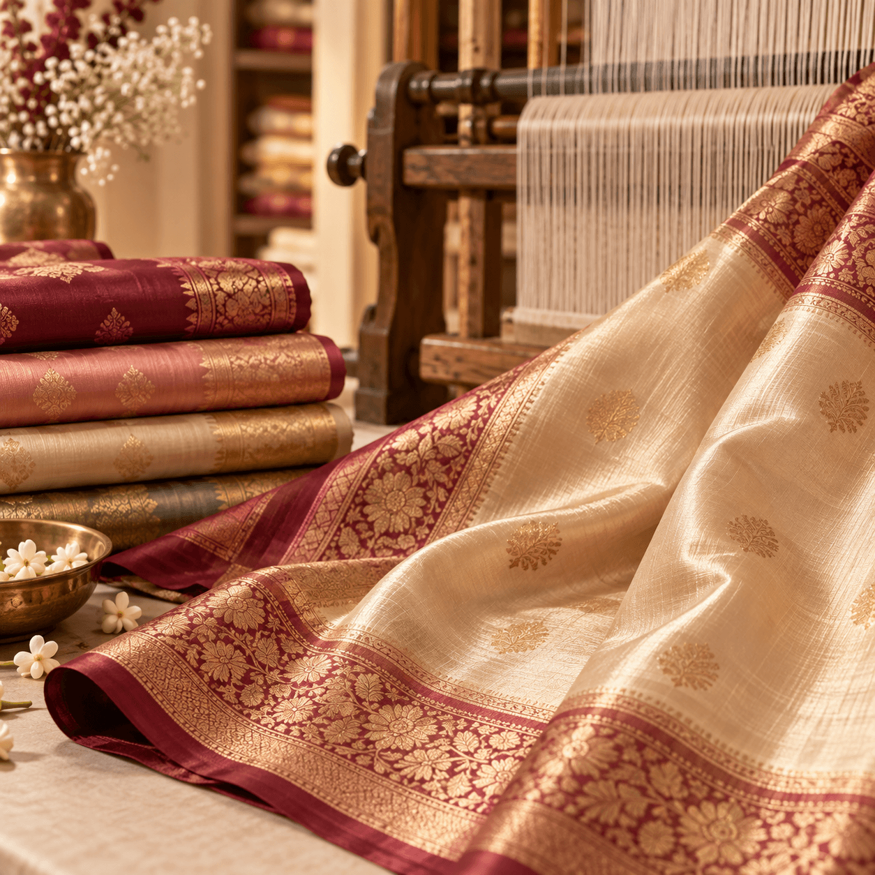 Silk Weaving